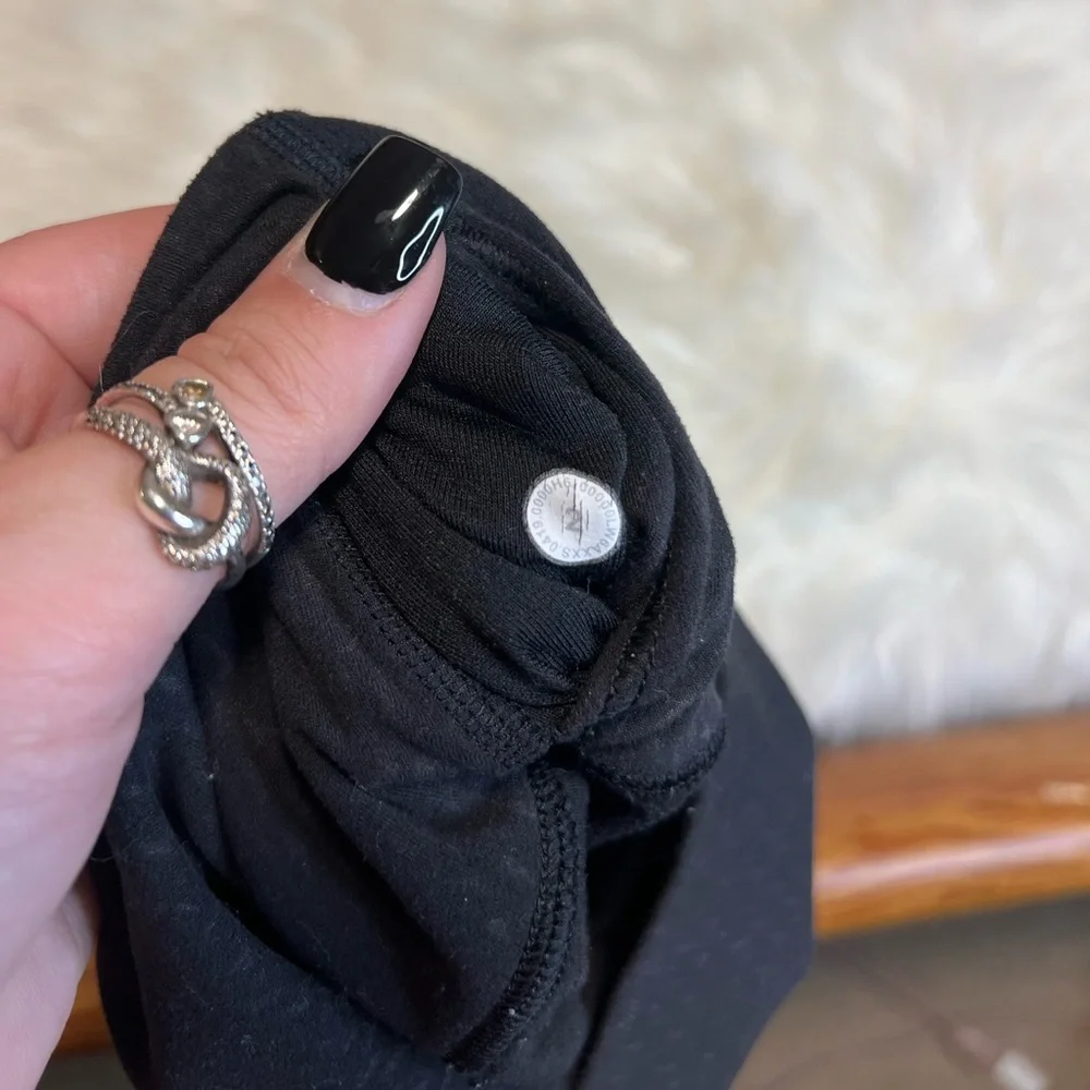 Lululemon Printed Black Leggings